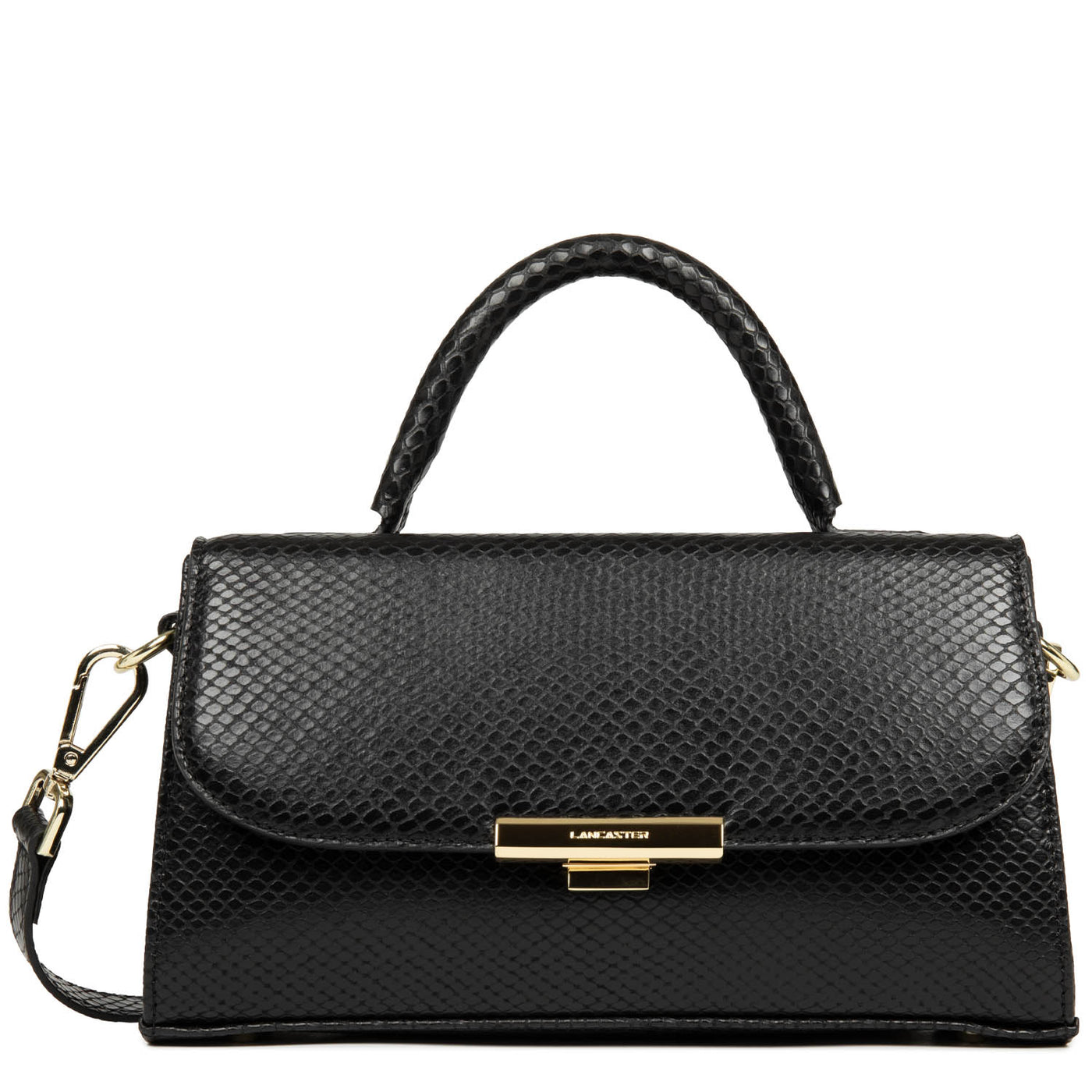 Baguette bag - Exo Evenly #couleur_noir-python