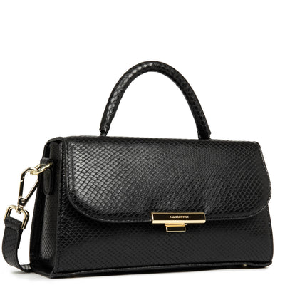 Baguette bag - Exo Evenly #couleur_noir-python