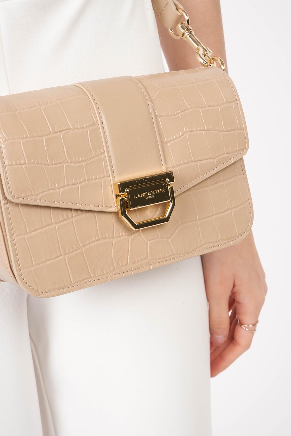small crossbody bag - exotic valor #couleur_beige