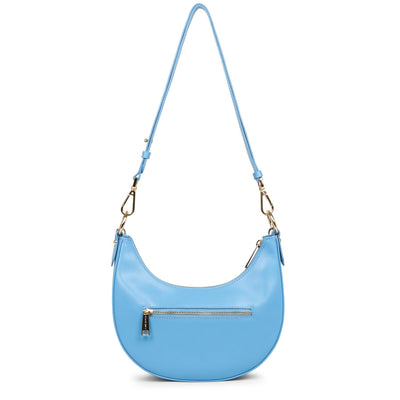 small shoulder bag - paris aimy #couleur_bleu-atoll