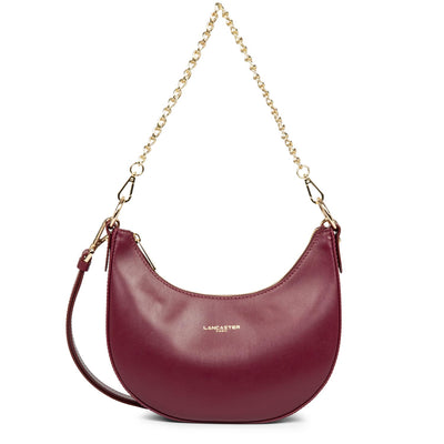 small shoulder bag - paris aimy #couleur_bordeaux