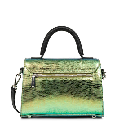 small handbag - exotic trinity #couleur_vert-camlon