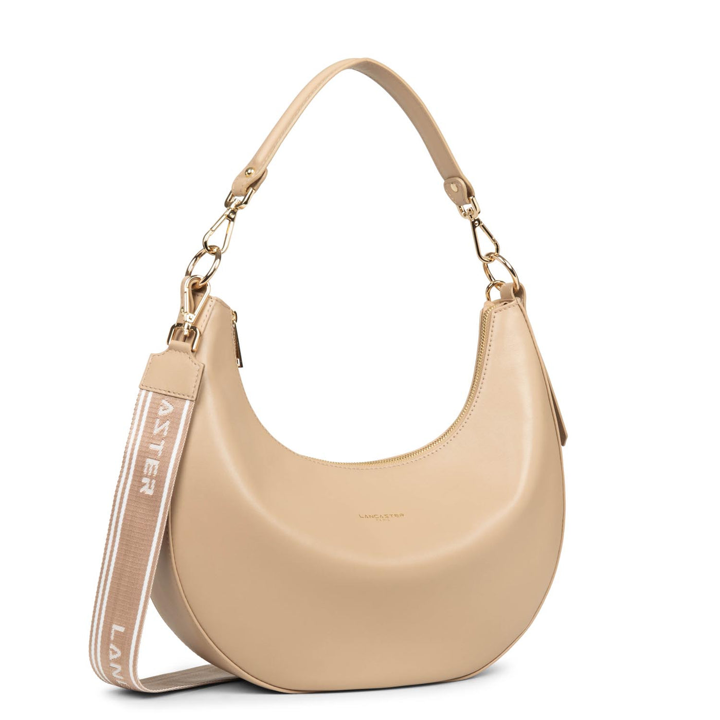 large shoulder bag - paris aimy #couleur_beige-fonc