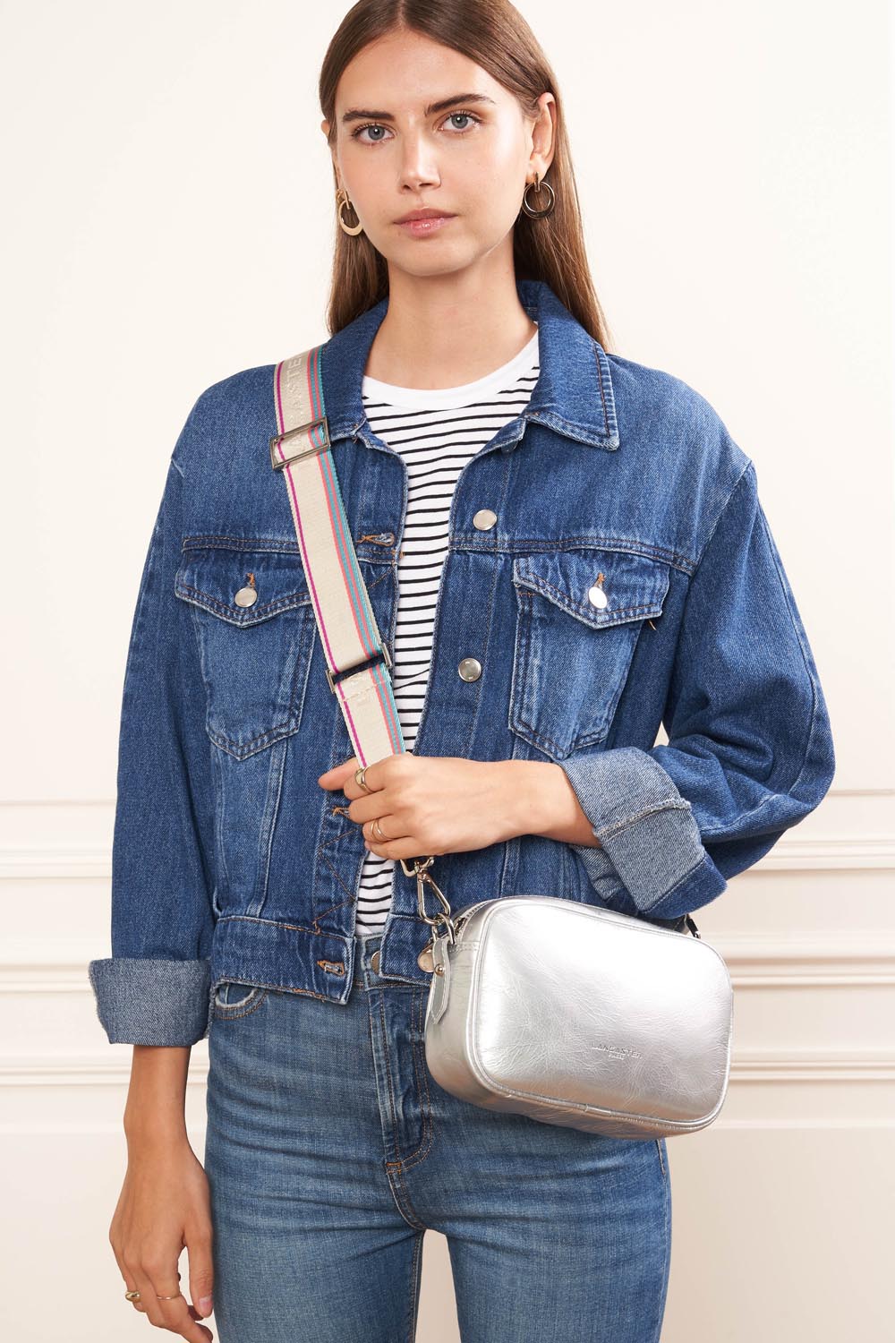 crossbody bag - fashion fIrenze #couleur_blanc-iris