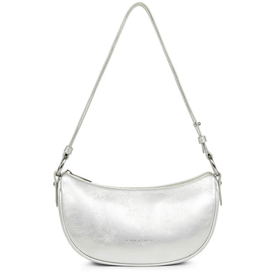 half moon bag - fashion fIrenze #couleur_blanc-iris