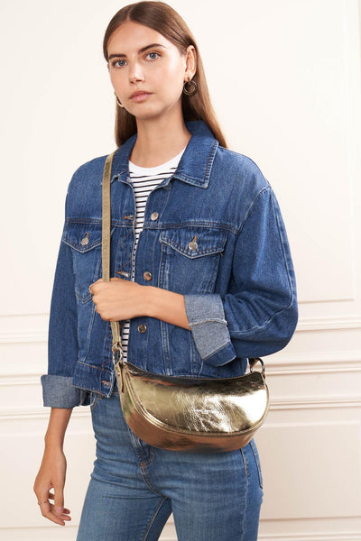 half moon bag - fashion fIrenze #couleur_or