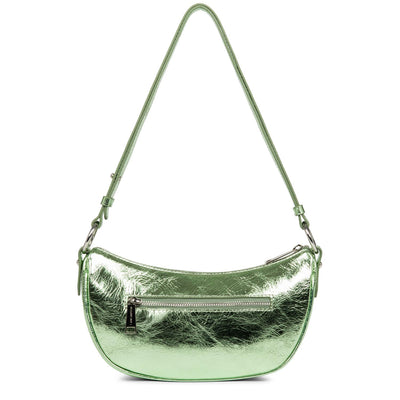 half moon bag - fashion fIrenze #couleur_vert-iris