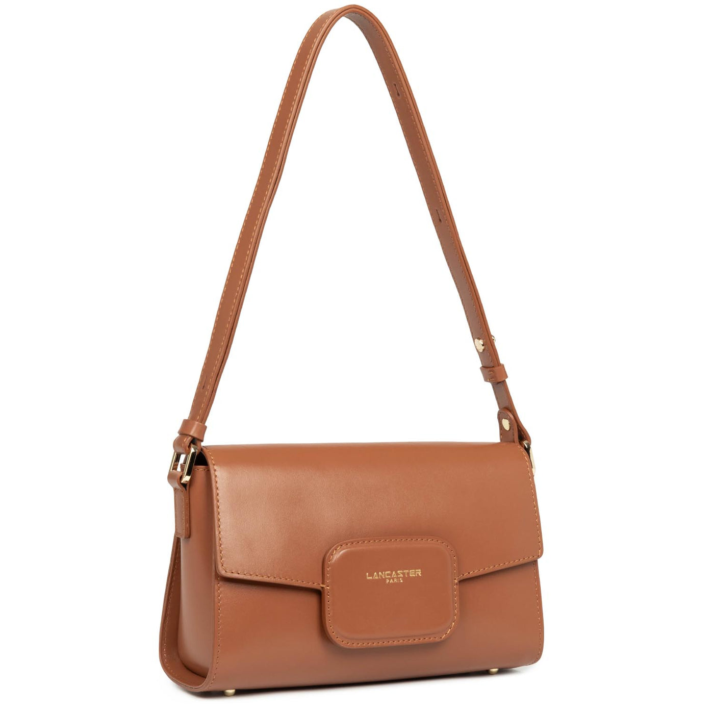 Crossbody bag - Paris PAD #couleur_camel