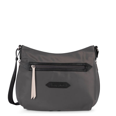 shoulder bag - basic sport #couleur_gris-noir
