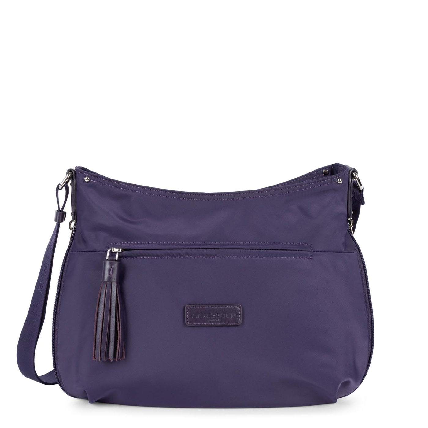 shoulder bag - basic pompon #couleur_violet