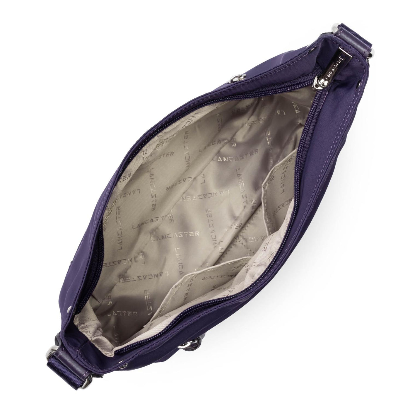 shoulder bag - basic pompon #couleur_violet