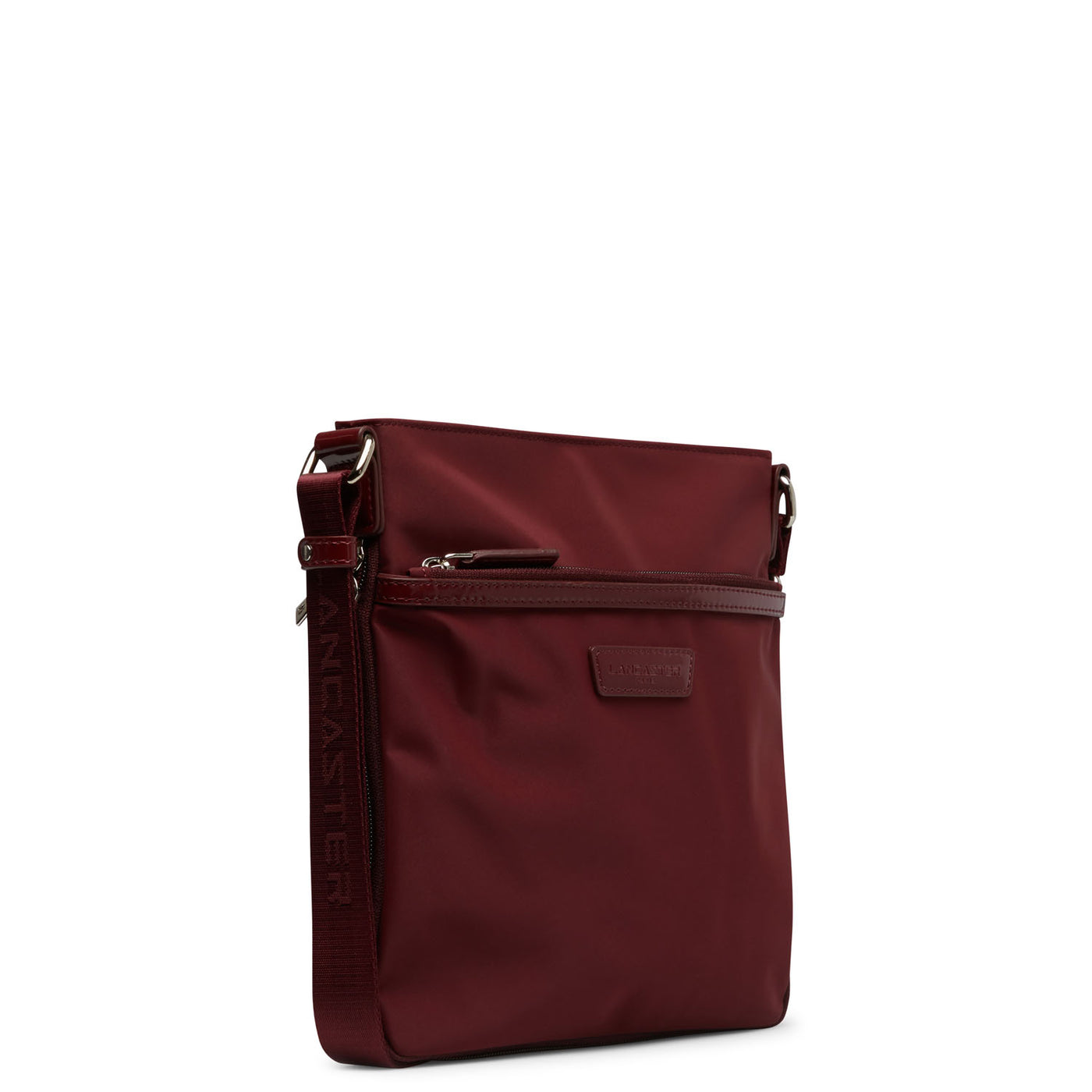 crossbody bag - basic verni #couleur_bordeaux