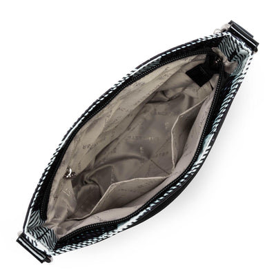 crossbody bag - basic verni #couleur_noir-tartan