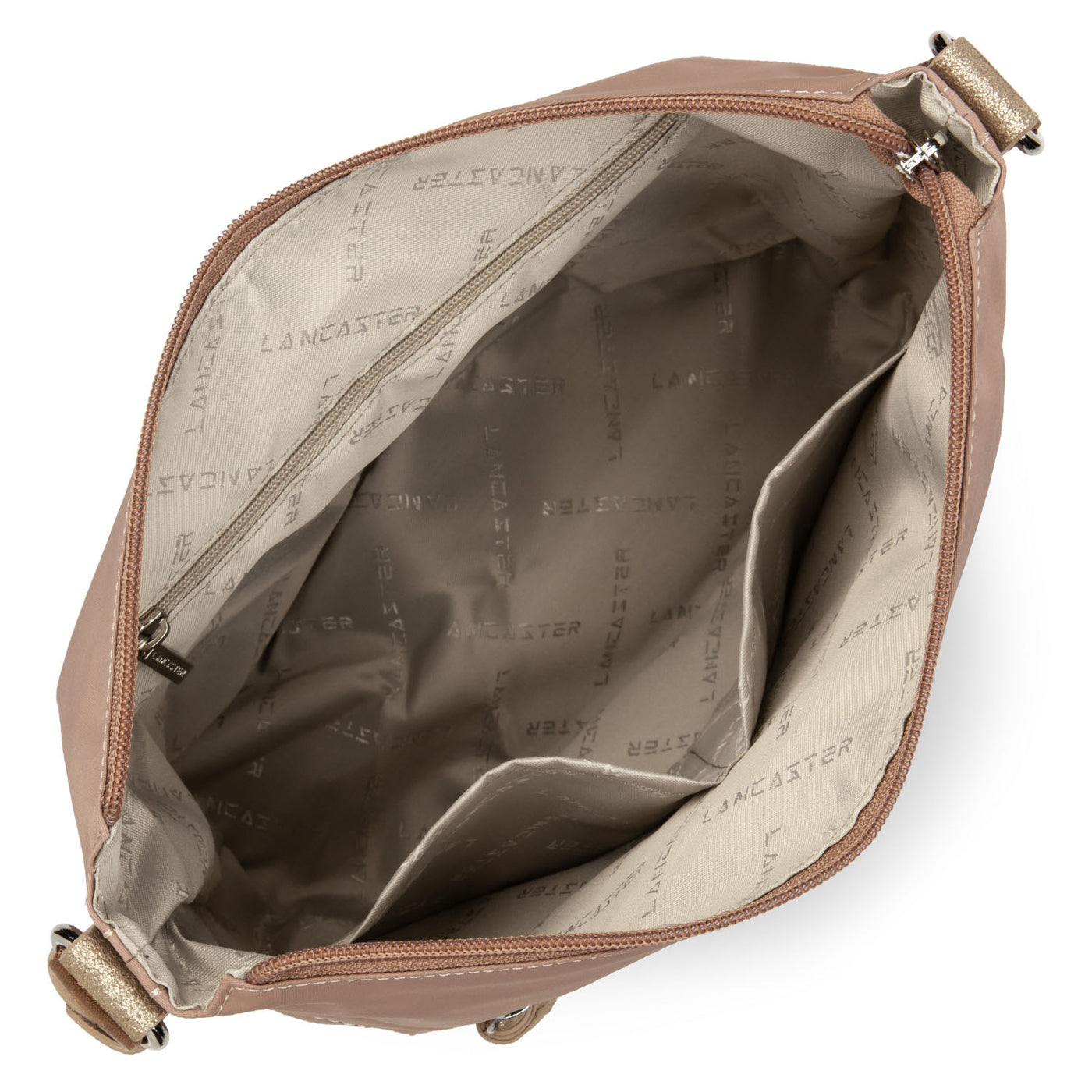 shoulder bag - basic pompon #couleur_nude_champagne