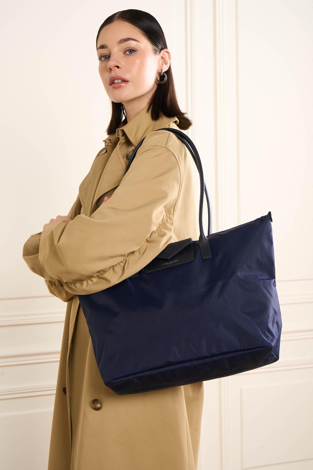 large tote bag - smart kba #couleur_bleu-fonc
