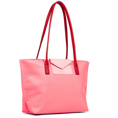 m tote bag - maya #couleur_rose-fonc-rose-rouge