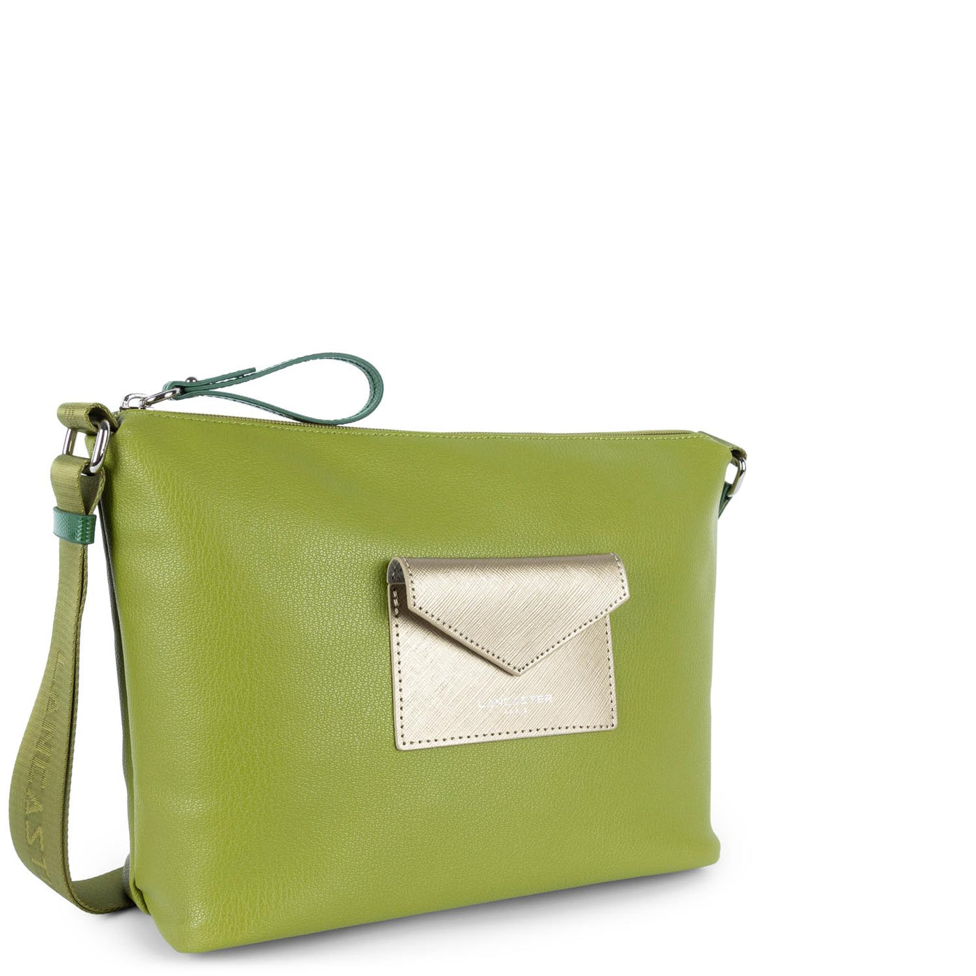shoulder bag - maya #couleur_olive-fusil-vert-fonc