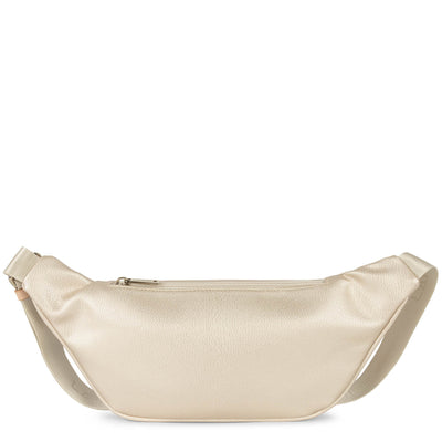 belt bag - maya #couleur_nacre-blanc-poudre
