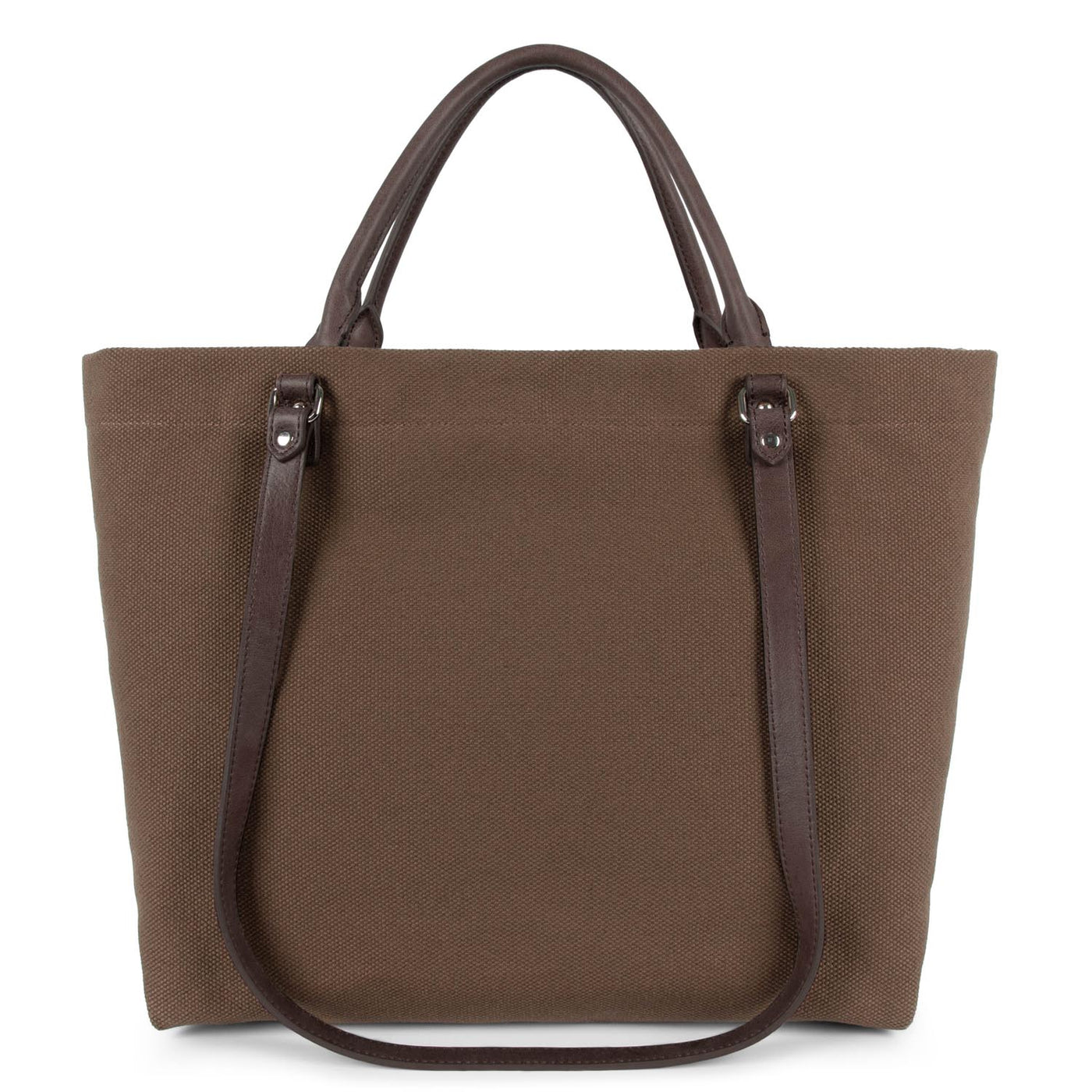 extra large tote bag - canvas conscious #couleur_marron