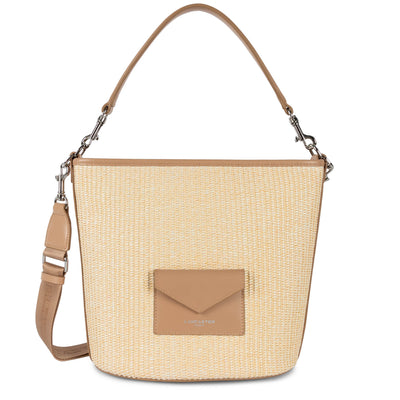 bucket bag - actual mini osier #couleur_beige-sable