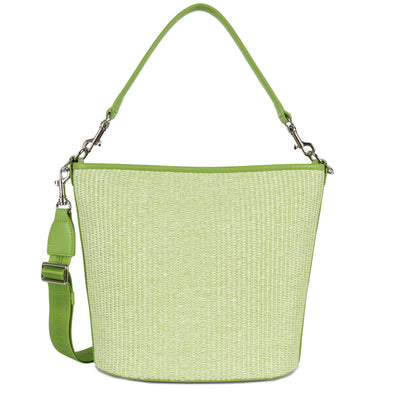 bucket bag - actual mini osier #couleur_pomme