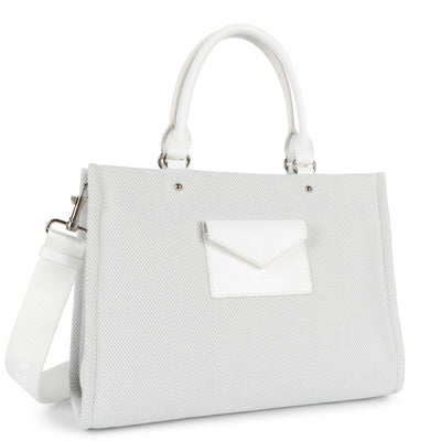 m handbag - canvas conscious #couleur_blanc