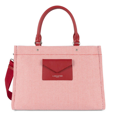 m handbag - canvas conscious #couleur_rouge