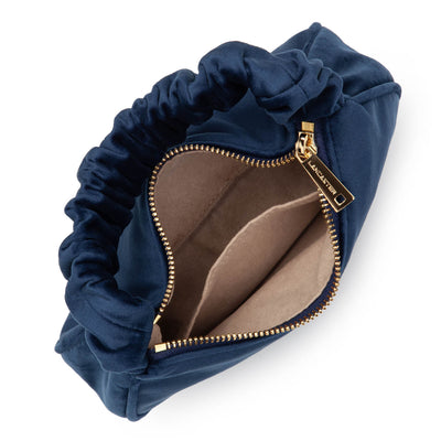 Clutch - Velvet Chouchou #couleur_bleu