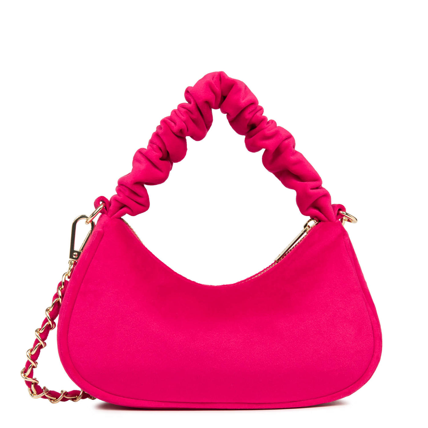 Clutch - Velvet Chouchou #couleur_fuxia