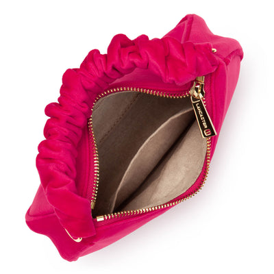 Clutch - Velvet Chouchou #couleur_fuxia