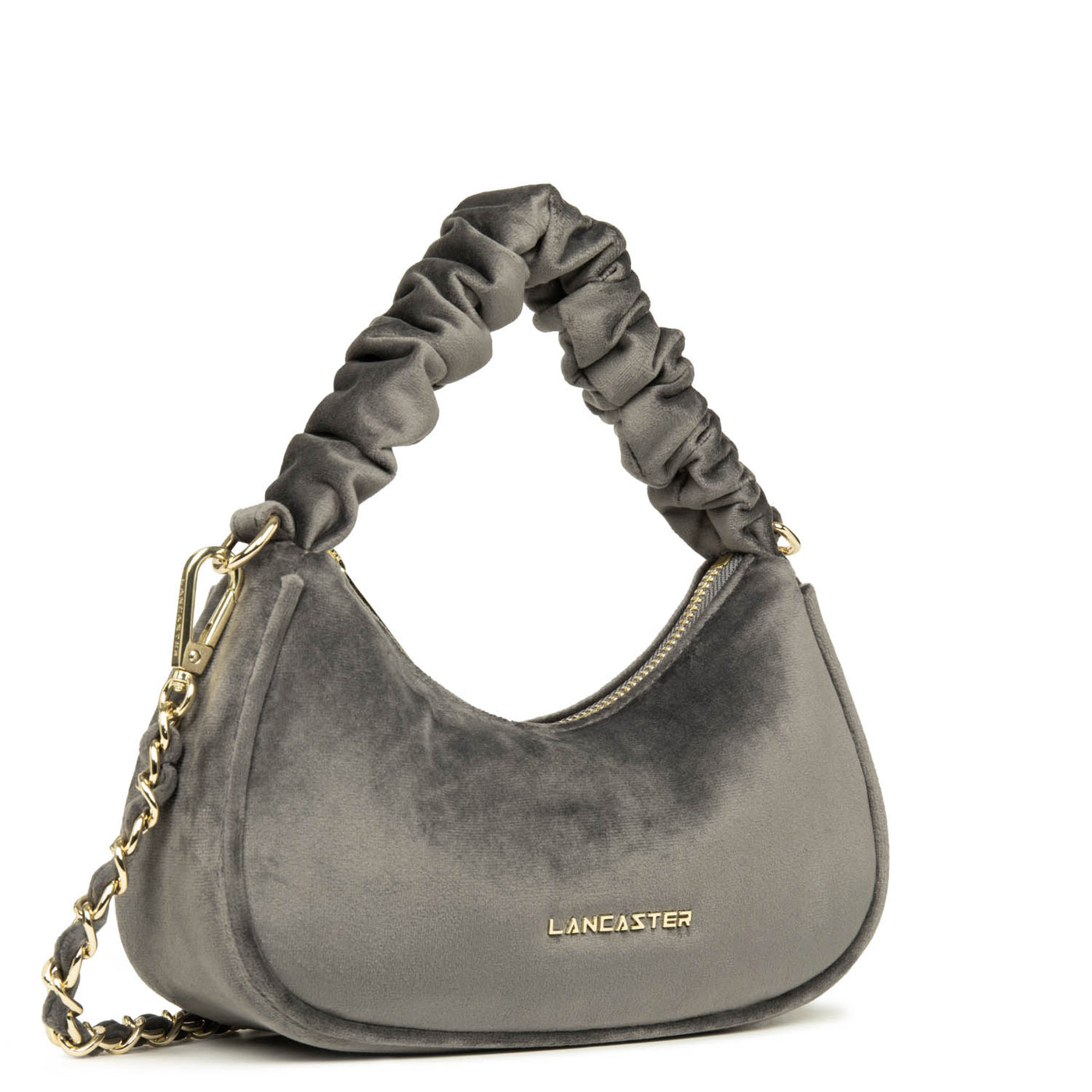 Clutch - Velvet Chouchou #couleur_gris