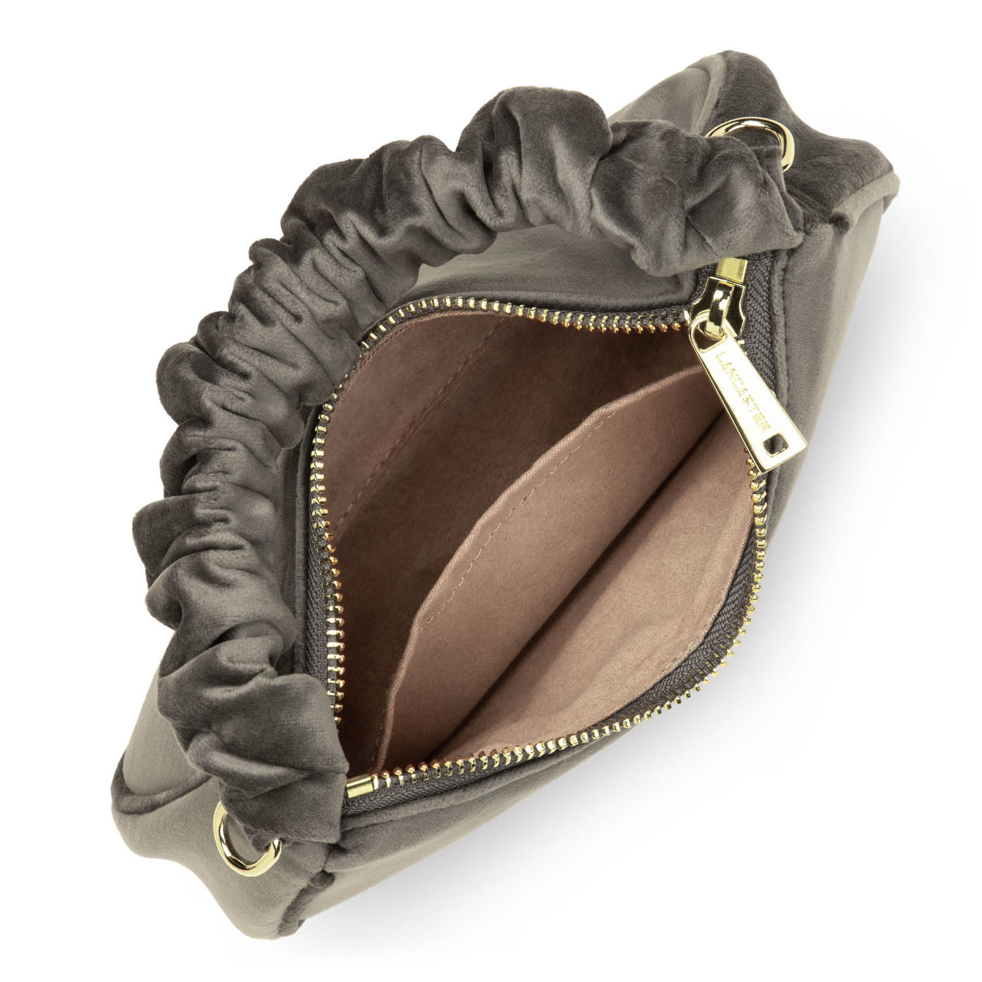 Clutch - Velvet Chouchou #couleur_gris