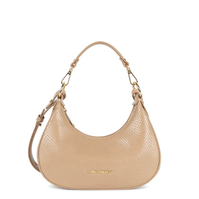 Small hobo bag - Exo Aria #couleur_naturel-python