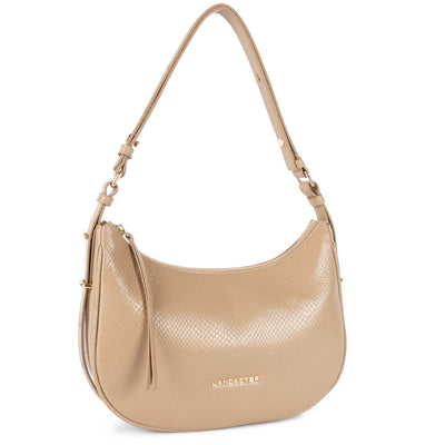 M hobo bag - Exo Aria #couleur_naturel-python