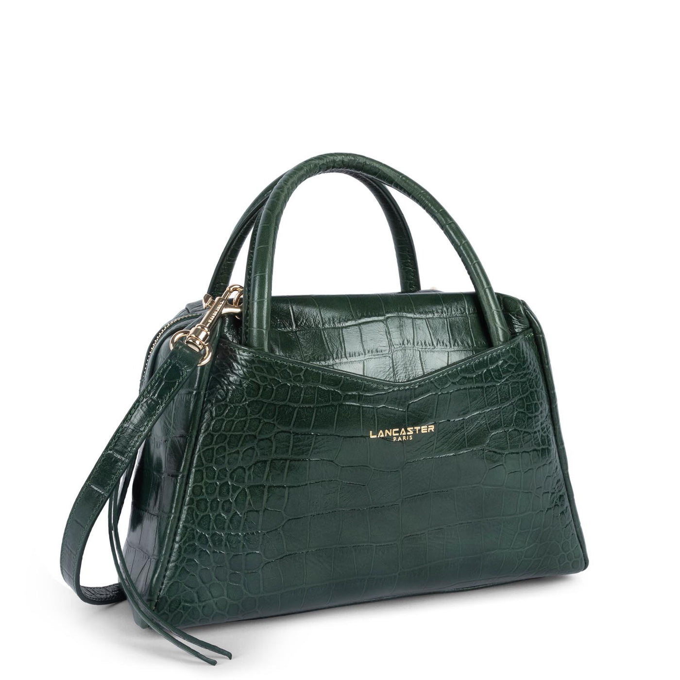 M handbag Exotic Croco CN Lancaster US