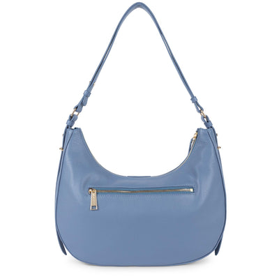 large hobo bag - dune #couleur_bleu-stone