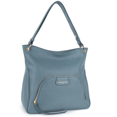 Bucket bag - Dune #couleur_bleu-argile