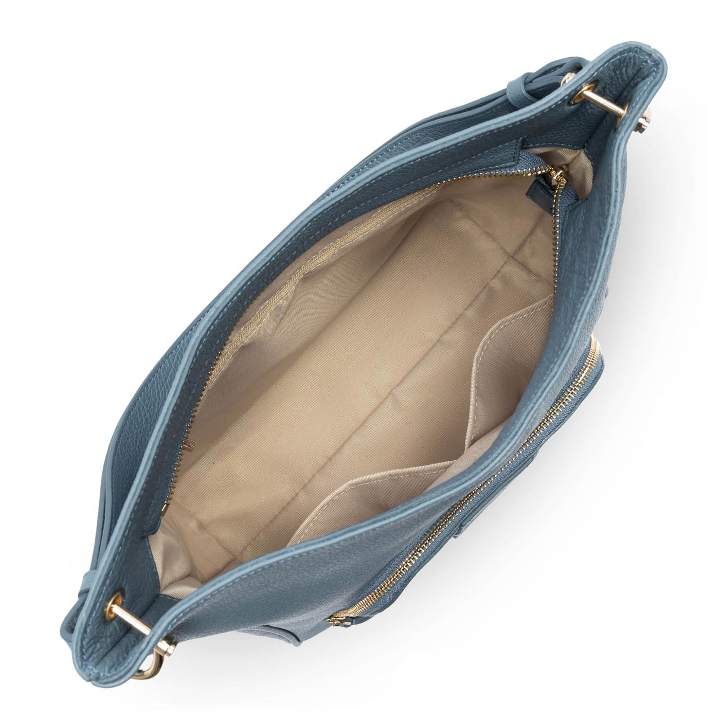 Bucket bag - Dune #couleur_bleu-argile