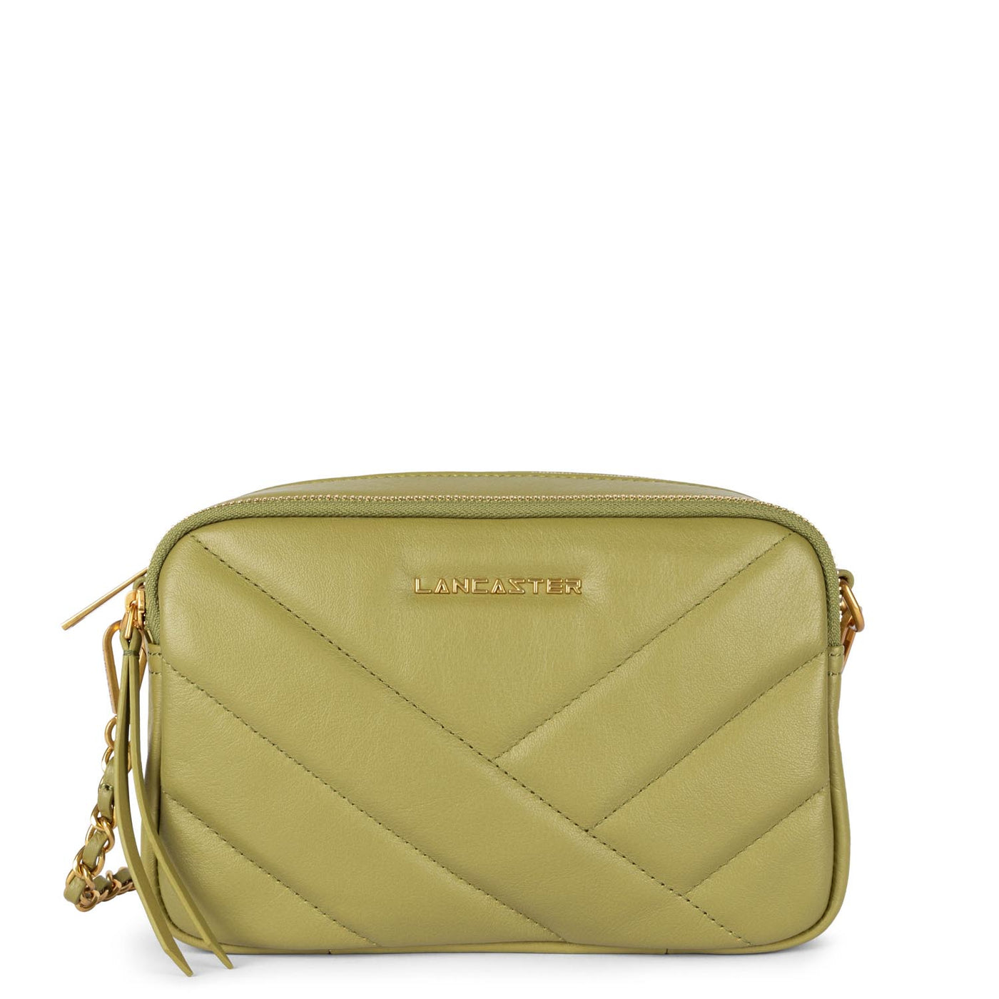 crossbody bag - soft matelassé #couleur_olive