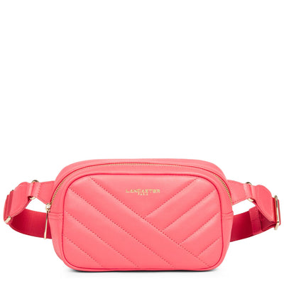 belt bag - soft matelassé #couleur_rose-fonc