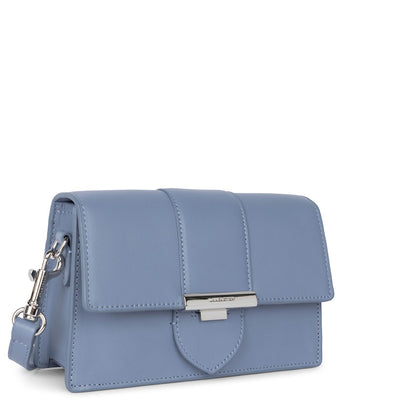 small crossbody bag - paris ily #couleur_bleu-stone