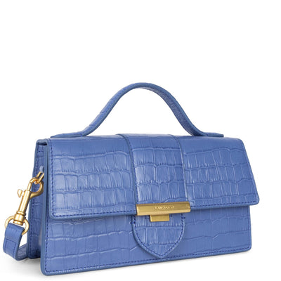 m baguette bag - exotic ily #couleur_bleu