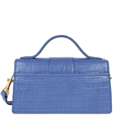m baguette bag - exotic ily #couleur_bleu