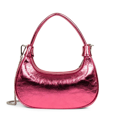 mini hobo bag - aura #couleur_rose-iris