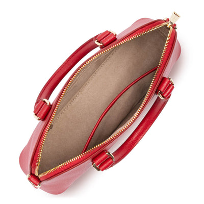 large half moon bag - sierra jia #couleur_rouge