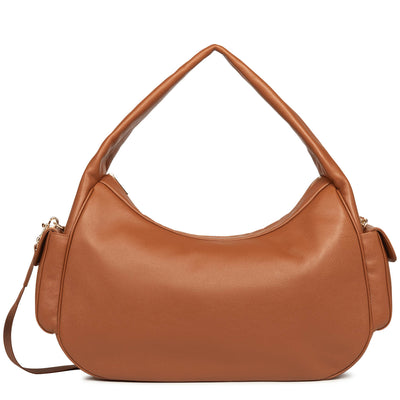 Extra large travel bag - Julia #couleur_camel