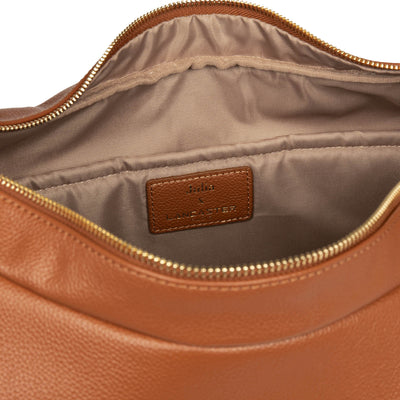 Extra large travel bag - Julia #couleur_camel