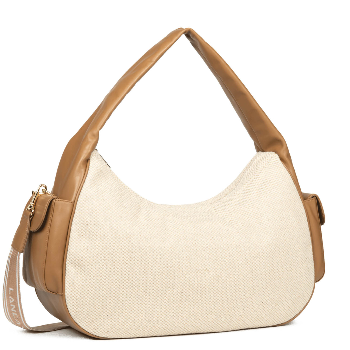 Extra large travel bag - Julia summer #couleur_camel-beige