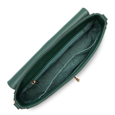 baguette bag - foulonné milano #couleur_vert-fonc