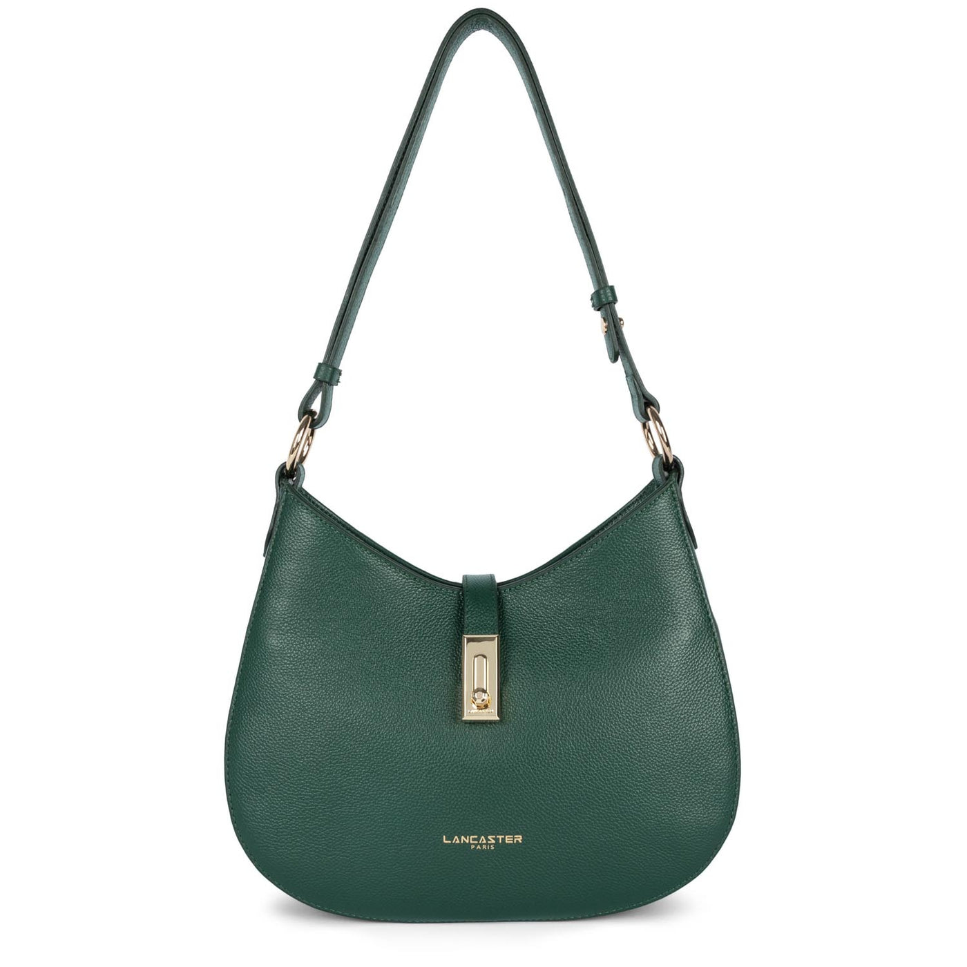 m shoulder bag - foulonné milano #couleur_vert-fonc